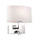 Babbin 2 - Light LED Silver/Cream Wallchiere