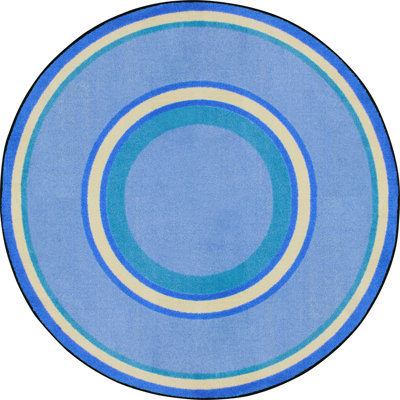 Tapis bleu Ripples Boy par Joy Carpets