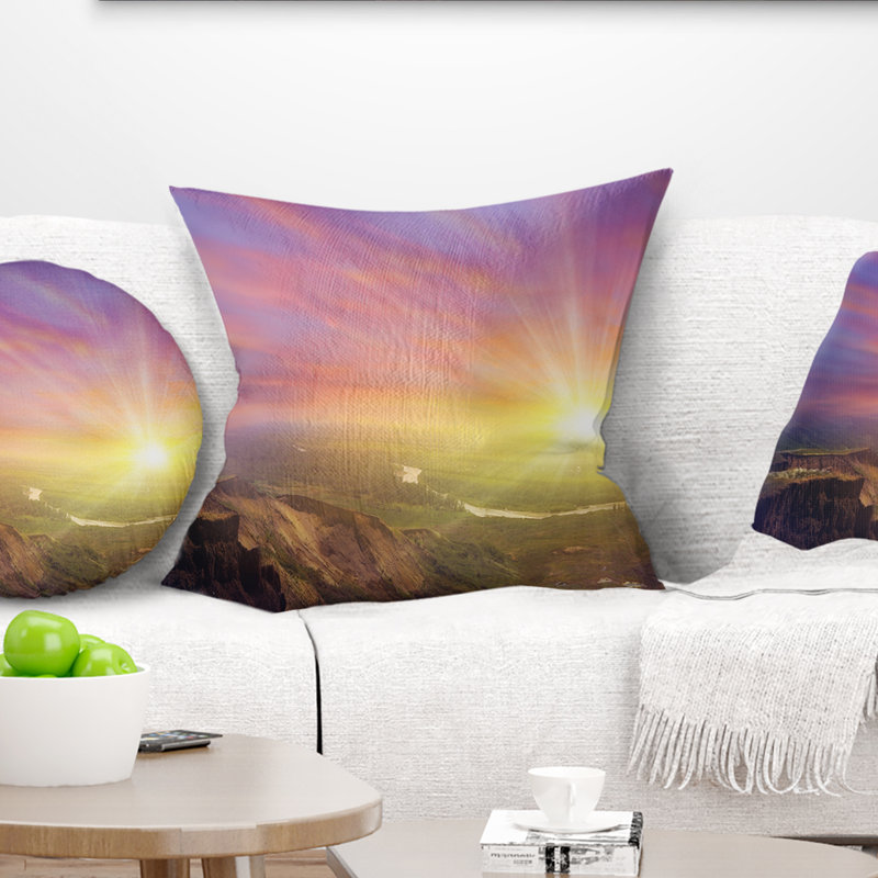 Oreiller scintillant au coucher du soleil Photography