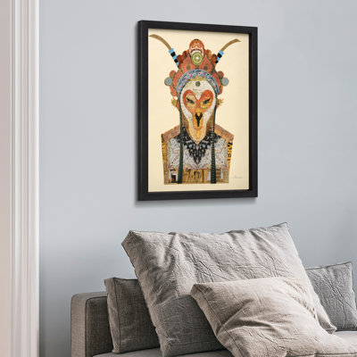 « pékin opera mask #1 », impression