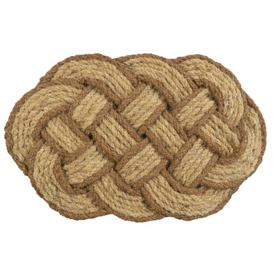 Paillasson tissé à la main - tressé