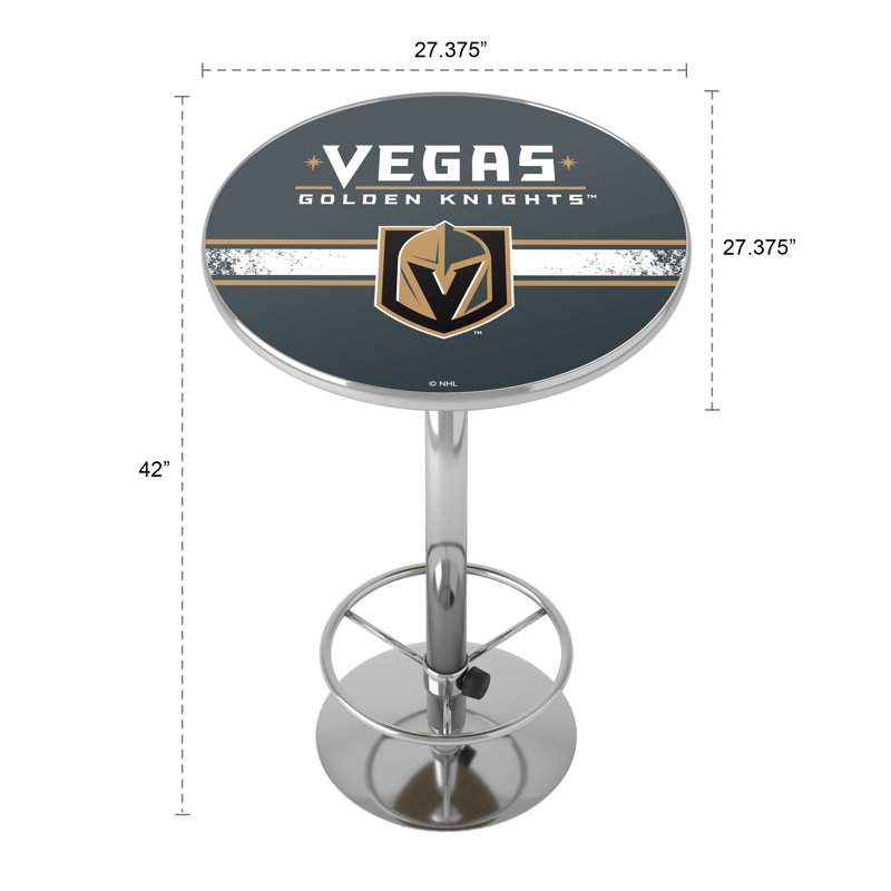 Round Metal Base Dining Table