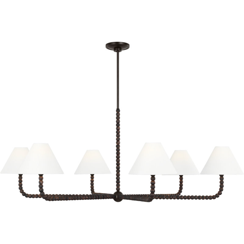 Chapman and Myers Traditional Fiona Chandelier, 50, Aged Iron