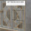 Armoire d'appoint rectangulaire Light Luxury Line.