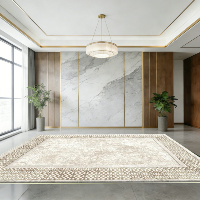 Washable Area Rugs Entryway: Soft Low Pile Mat Machine Washable Indoor Doormat Lightweight Entry Rug Anti Slip Backing Rugs for Living Room Bedroom Kitchen Bathroom Beige