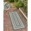 Tapis intérieur / extérieur bleu / gris / vert Tavion-1014748507