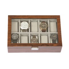Buy Valley Pu Leather Wooden Watch Box 5 Slot Tn1012 at