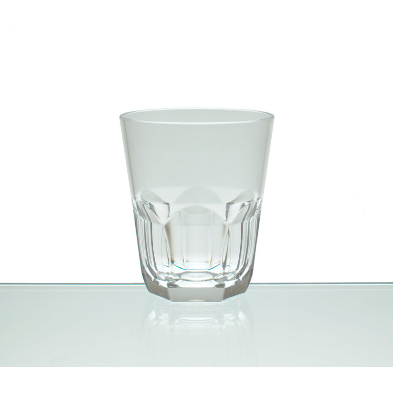 Rosaura 15 oz. Verre à whisky en acrylique, Transparent