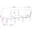  Garden Lounge Set Solid Acacia Wood & Rope Sofa Outdoor Furniture Patio