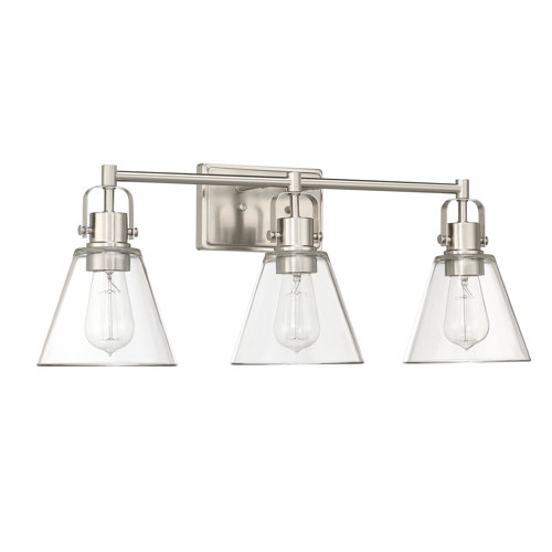 Rosecliff Heights Phillipsburg 3 - Light Dimmable Vanity Light ...