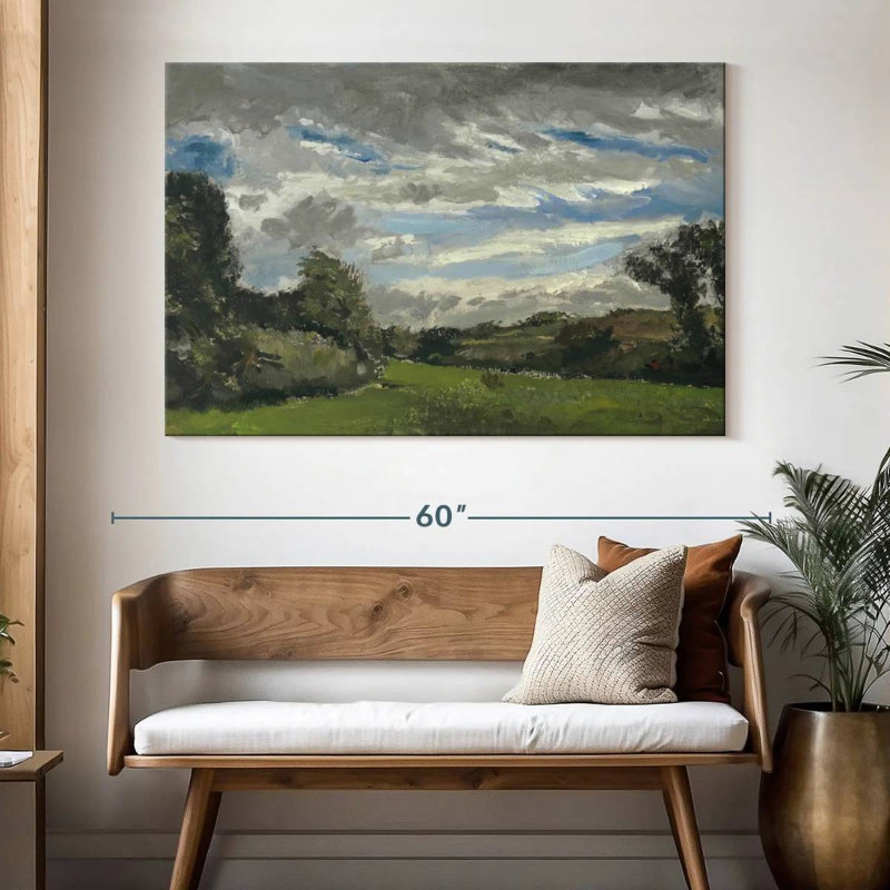 Paysage avec dunes à Alvord, H 34 po x l 51 po