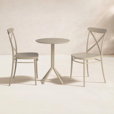 Farrah 24" Patio Bistro Set