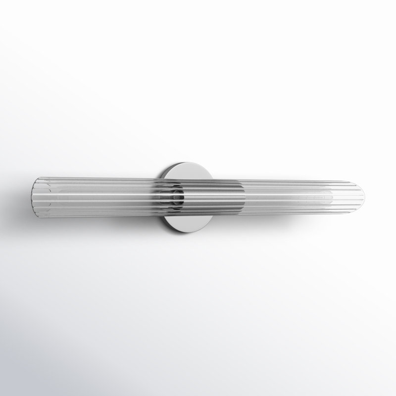 Anston Armed Sconce, Polished Nickel