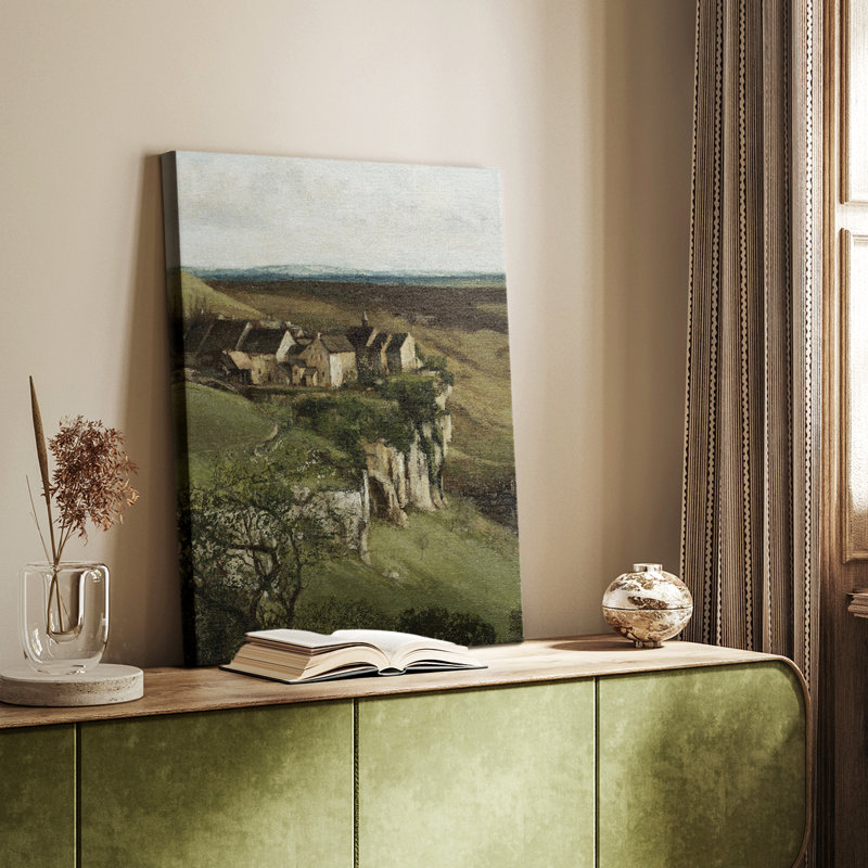 Paysage rétro CC XXXVII - galerie Cavas, H 27 po x l 18 po