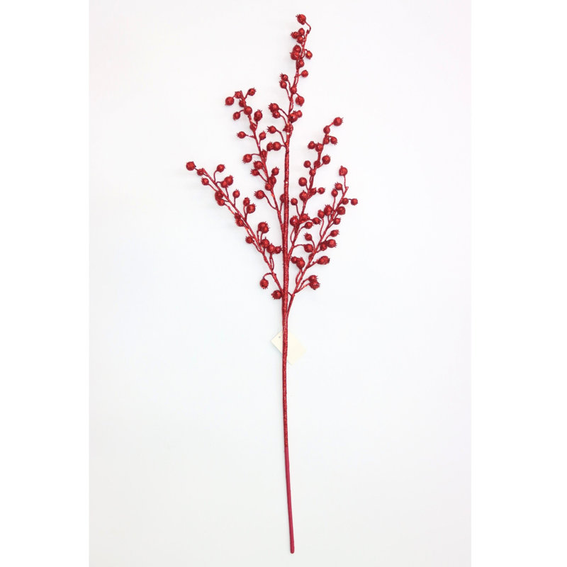 Cueillette de baies rouges scintillantes, Rouge
