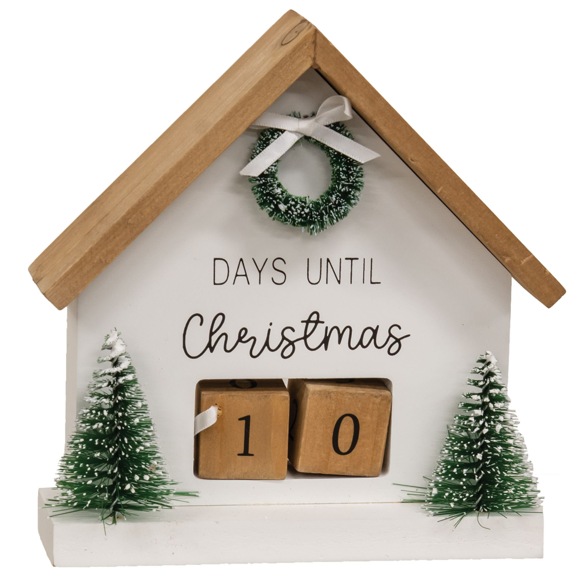 The Holiday Aisle® Days Until Christmas Woodland Home Countdown ...