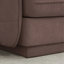 Canapé 105 po en chenille de 105 po, coussins ronds exquis et coussins de dossier matelassés, pieds de cadre de base encastrés, assise ergonomique, assemblage facile, canapé à assise profonde pour le salon, poussière de rose-103904209-103904212