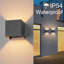 Daion Matte Black 10cm H Outdoor Sconce