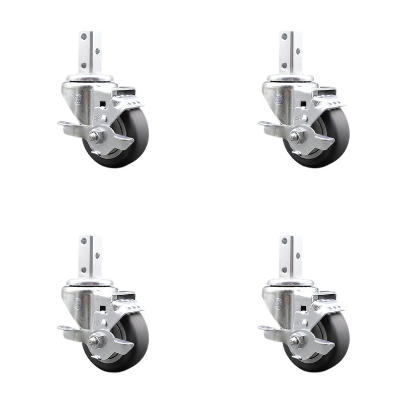 Thermoplastic Rubber Caster