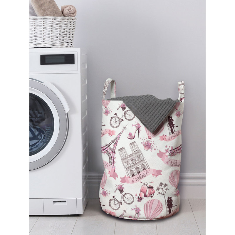 Fabric Laundry Bag with Handles
