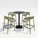 Patio Dining Set with Round Table