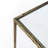 Buckminster 2-Piece Modern Metal X-Brace End Table Set-125374267