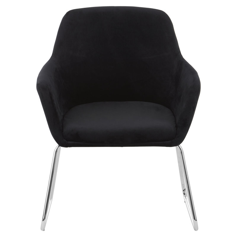 Dileo Upholstered Armchair, Black
