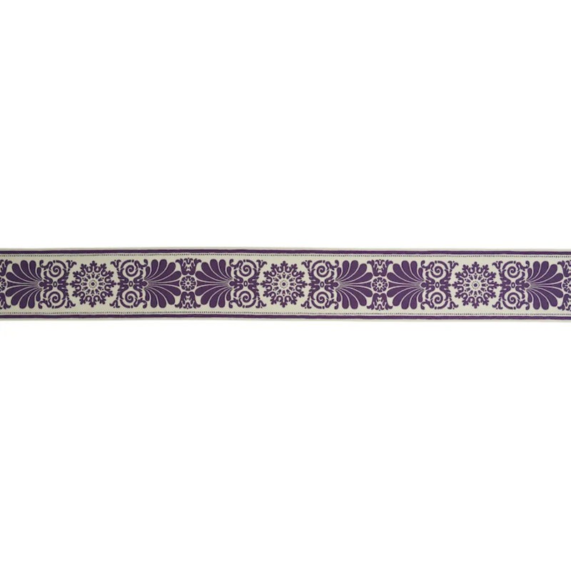 Tissu 100% coton Yvonne, Aubergine