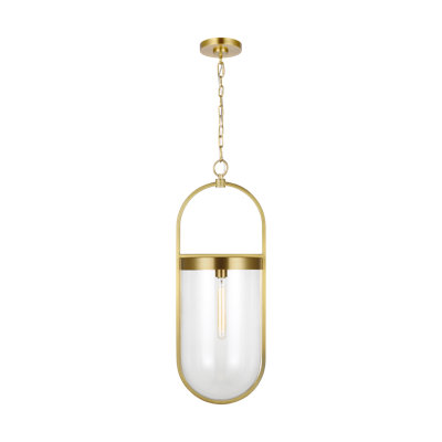 Luminaire suspendu géométrique à 1 lumière Roselyn