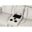 Ensemble de salon inclinable 3 pièces Fortuner en bois avec fonction de massage incluse - beige