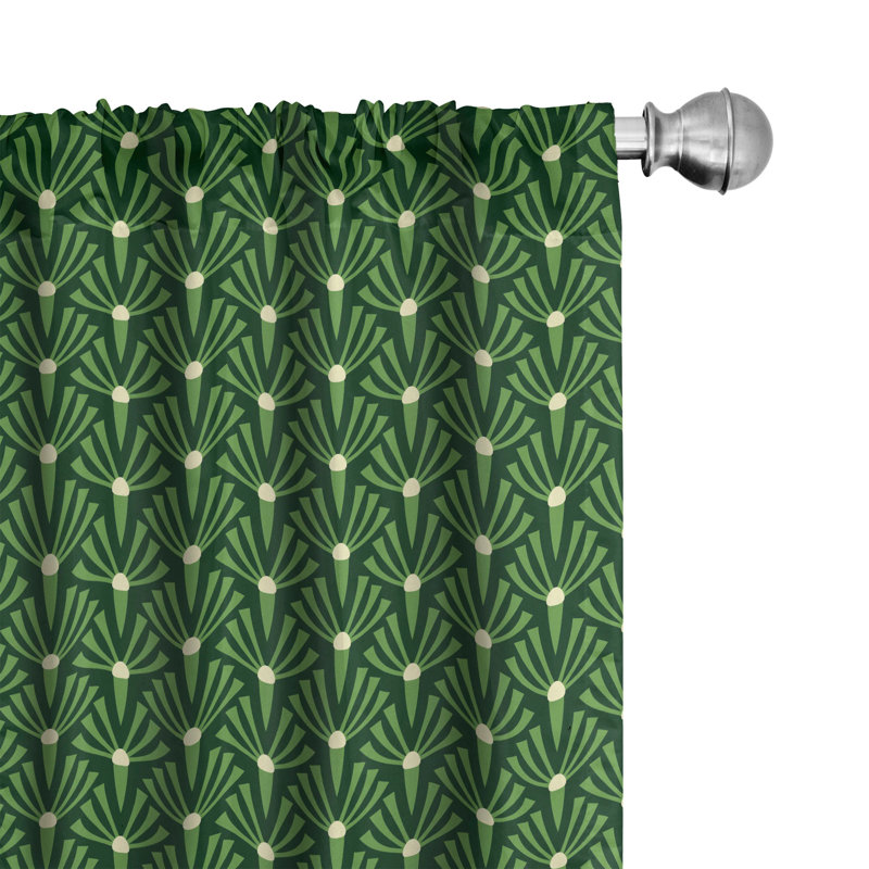 Microfiber Semi-Sheer Rod Pocket Sliding Panel, 28" x 63"