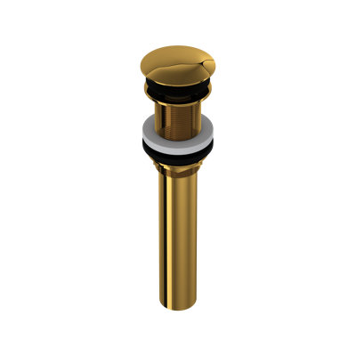 Push Drain Without Overflow