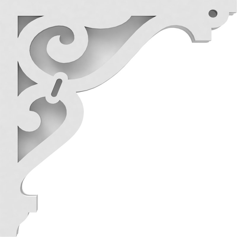 Corbeau en PVC Finley, H 12 po x l 12 po x P 1,875 po