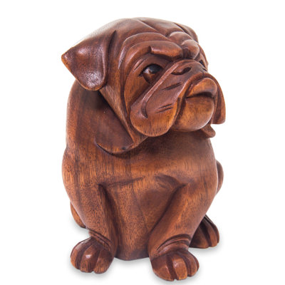 Figurine Deahl Curious Bulldog
