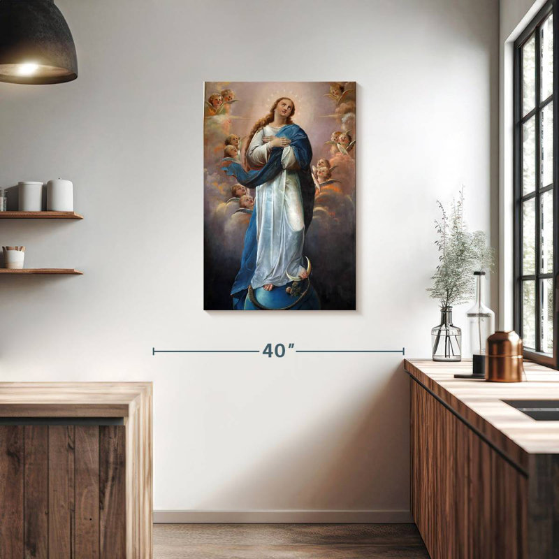 Vierge Marie Adella, H 36 po x l 24 po
