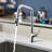 Topcraft Single-Hole Single-Handle Pull-Down Kitchen Faucet-125501491