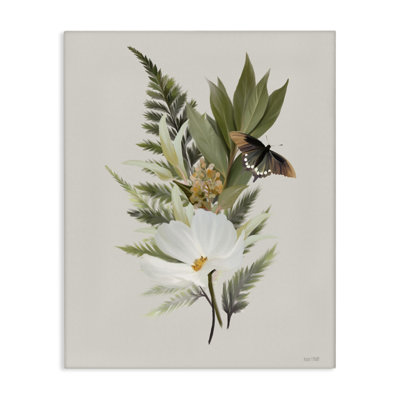 Brins de fleurs et toile papillon, design par House Fenway