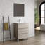 Ensemble de meuble-lavabo simple 39 po Jasso Costa-685116257