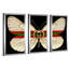 "Butterfly" par Jodi - 3 pièces encadrées-1140632316