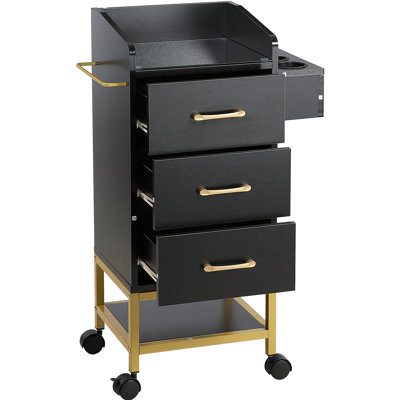 34.25'' H x 21.06'' W Utility Cart