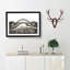 Tyne Bridge Linking Newcastle - Picture Frame Painting Print on MDF-56733665-56733664