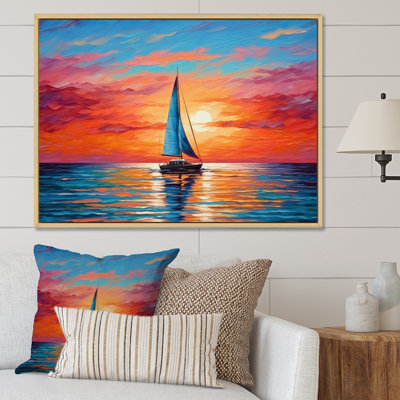 Voilier abstrait Horizon II