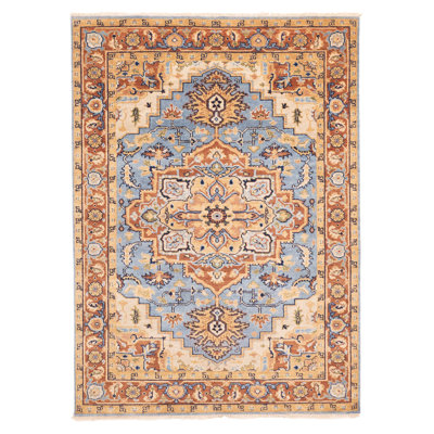 Jules Sultane Sky Blue Rug 5'1" x 7'0"