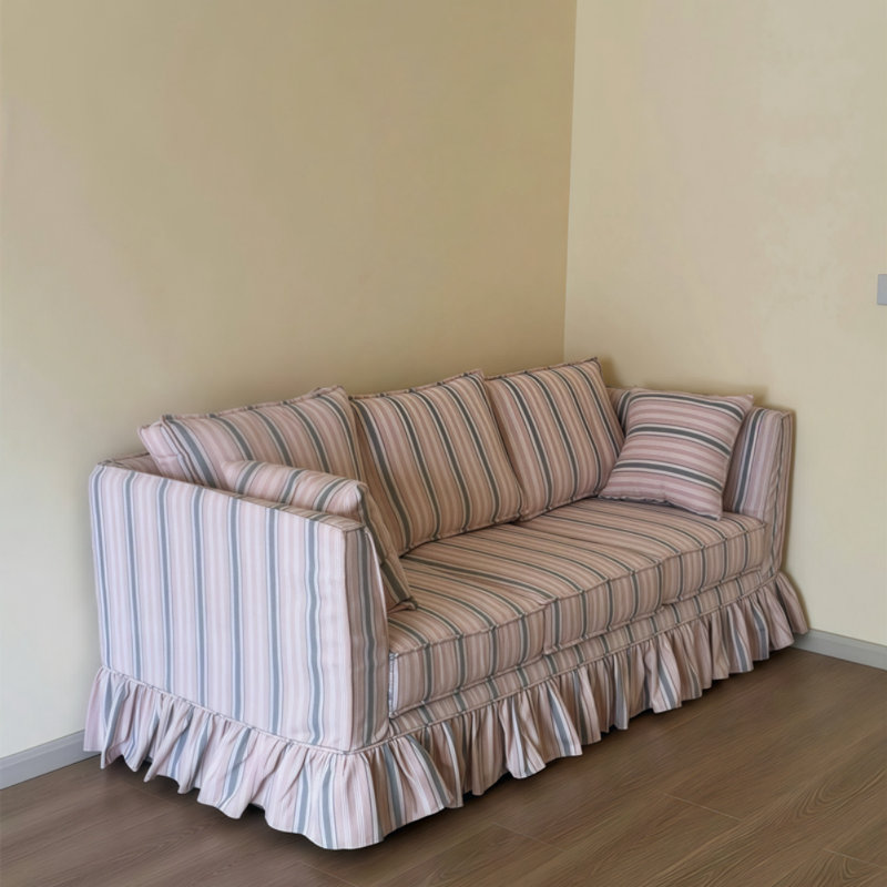 CanapÃ© franÃ§ais, 3, H 27,56 po x l 78,74 po x P 33,46 po