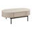 Oval Fluted Coffee Table with Drawer