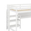 Lit mezzanine simple avec tablettes, bureau et tableau d'écriture-1642370338