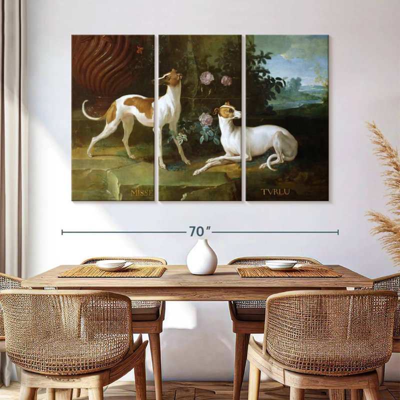 Brampt Misse And Turlu, 42" H x 65" W