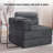 Sisler 8 Piece  141.6" Oversized  U Shape Upholstered  Corduroy Convertible Modular Compression Sofa with Storage Pockets, No Assembly Required-934253672
