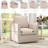29.7" Wide Modern Upholstered Soft Chenille Swivel Barrel Chair With Removable Seat and Back Cushion-105530911