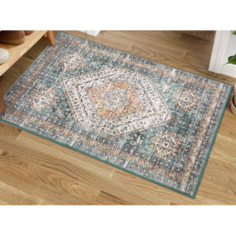 Danica Rectangle Area Rug, Brown, Rectangle 80 x 150cm